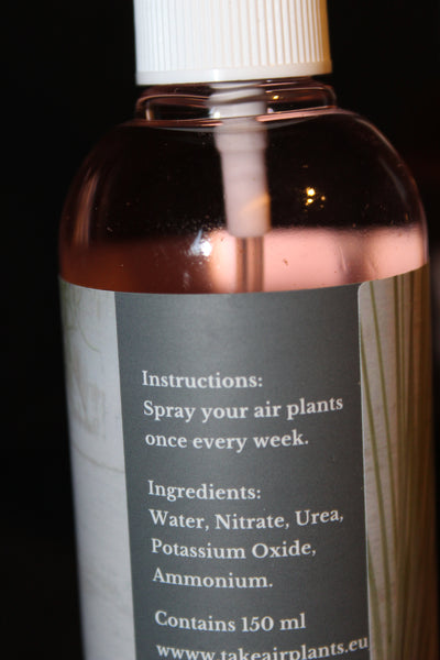 De Tillandsia verzorging / Le soin Tillandsia :  Tillandsia spray