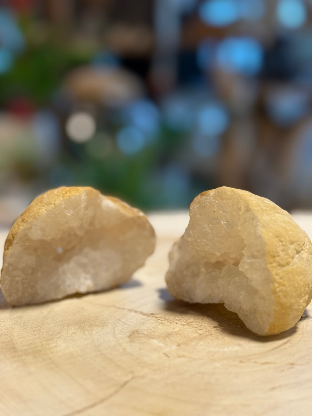 Géode de cristal de roche - env. 7 cm