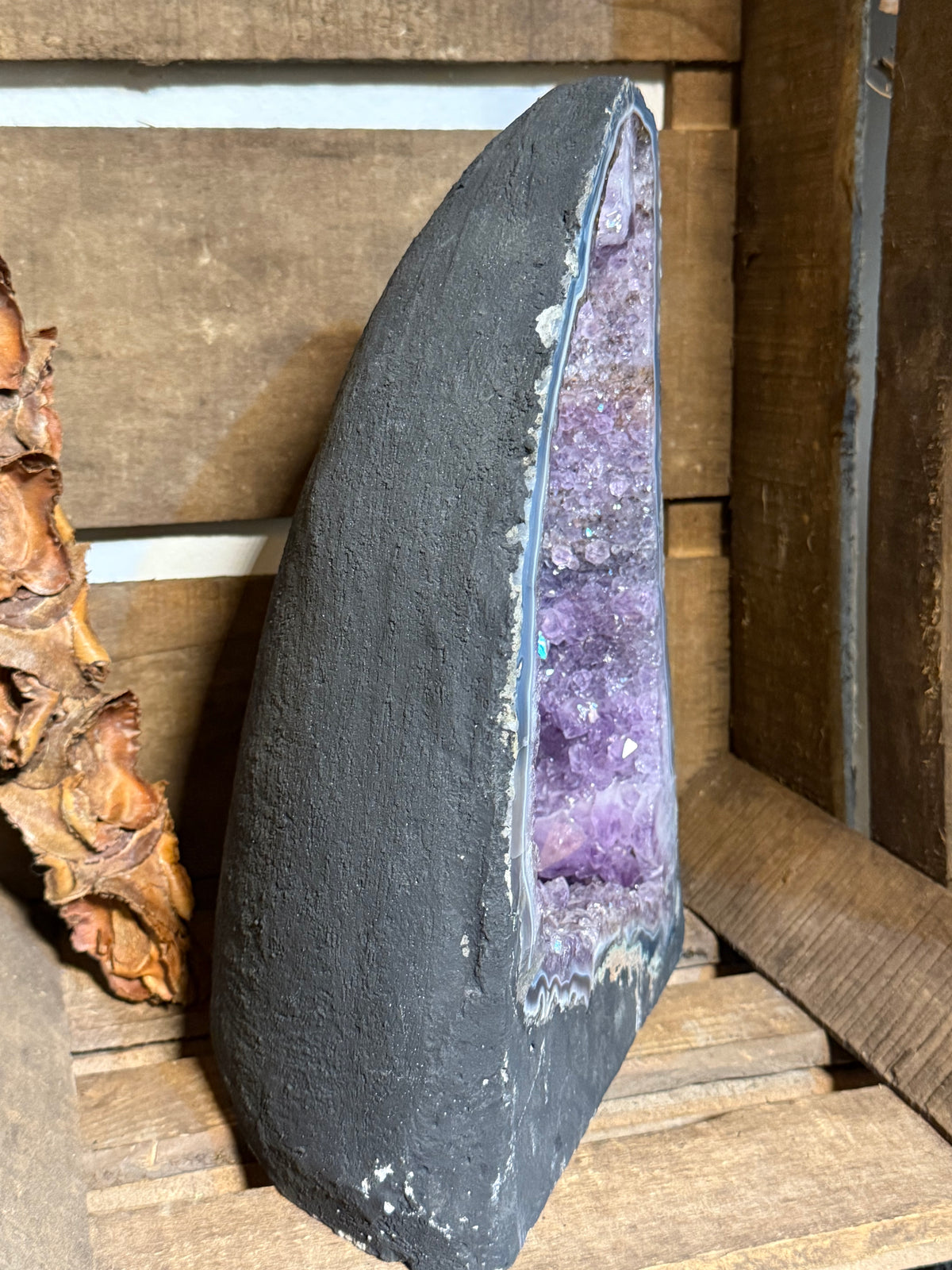 Amethyst geode from Brazil – 32 cm