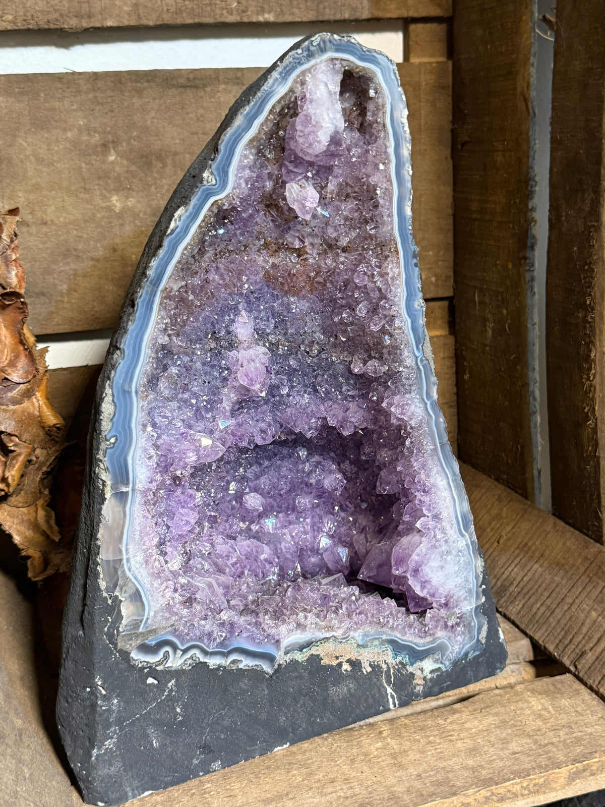 Amethyst geode from Brazil – 32 cm