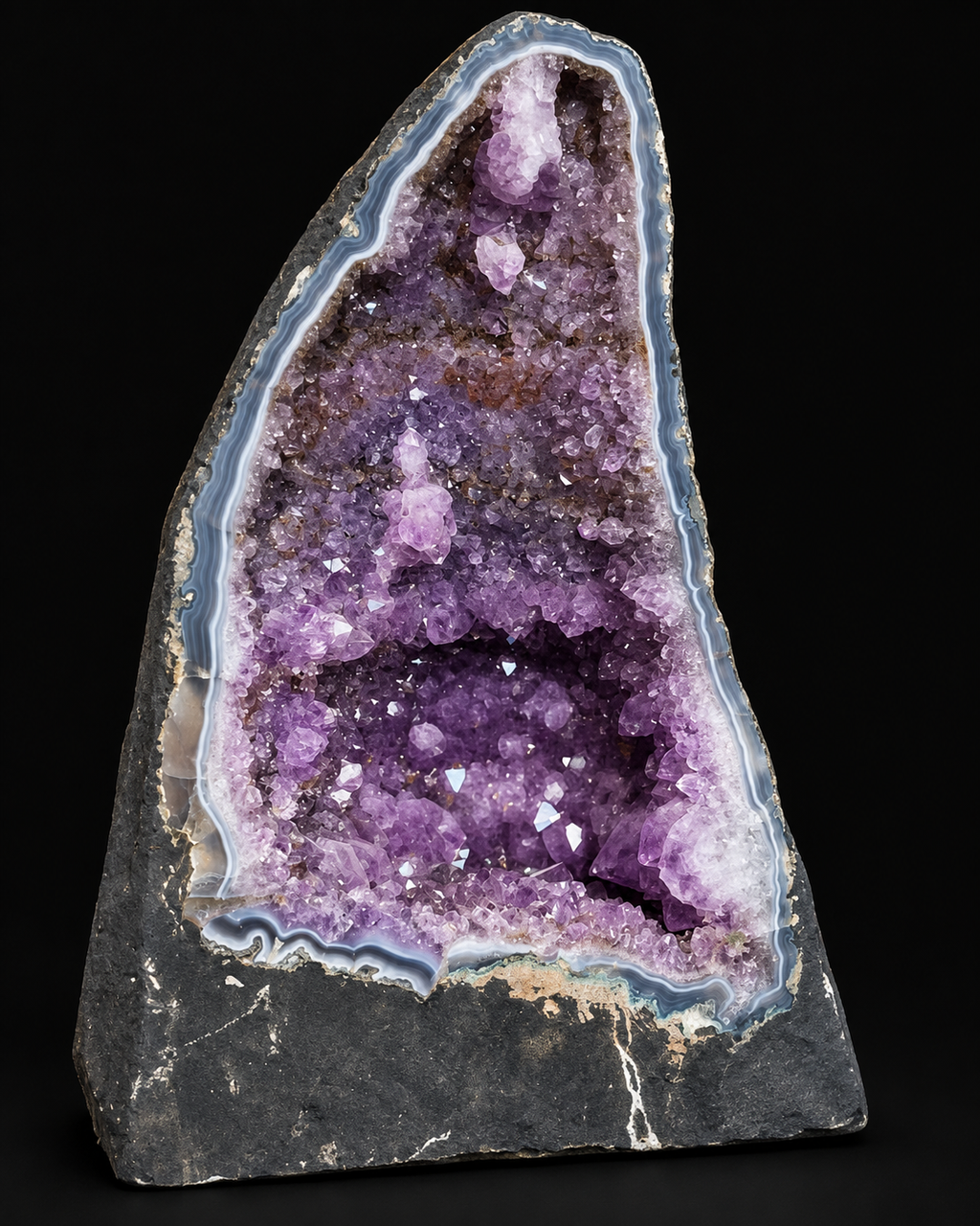 Géode d'améthyste du Brésil – 32 cm