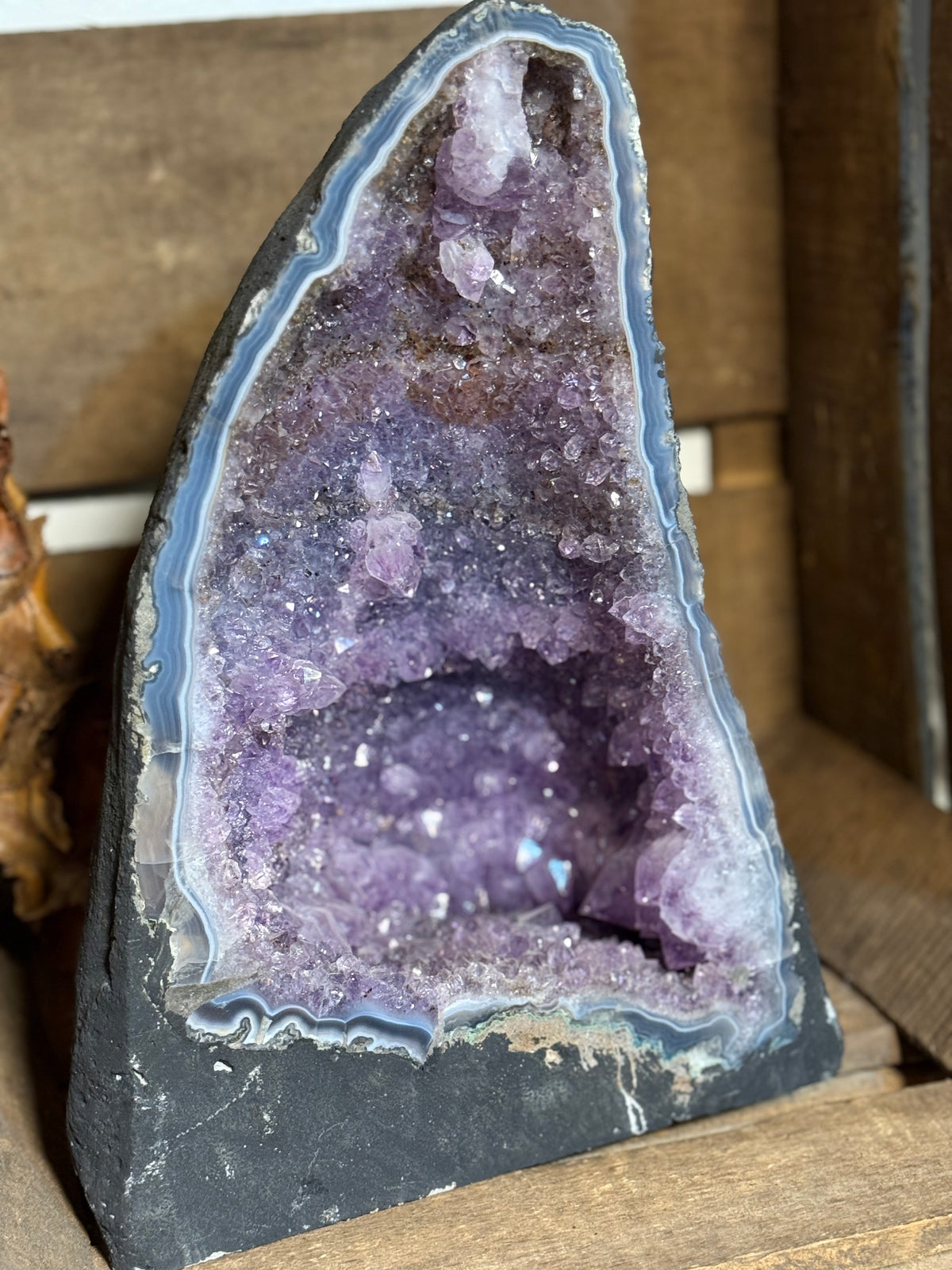 Amethyst geode from Brazil – 32 cm