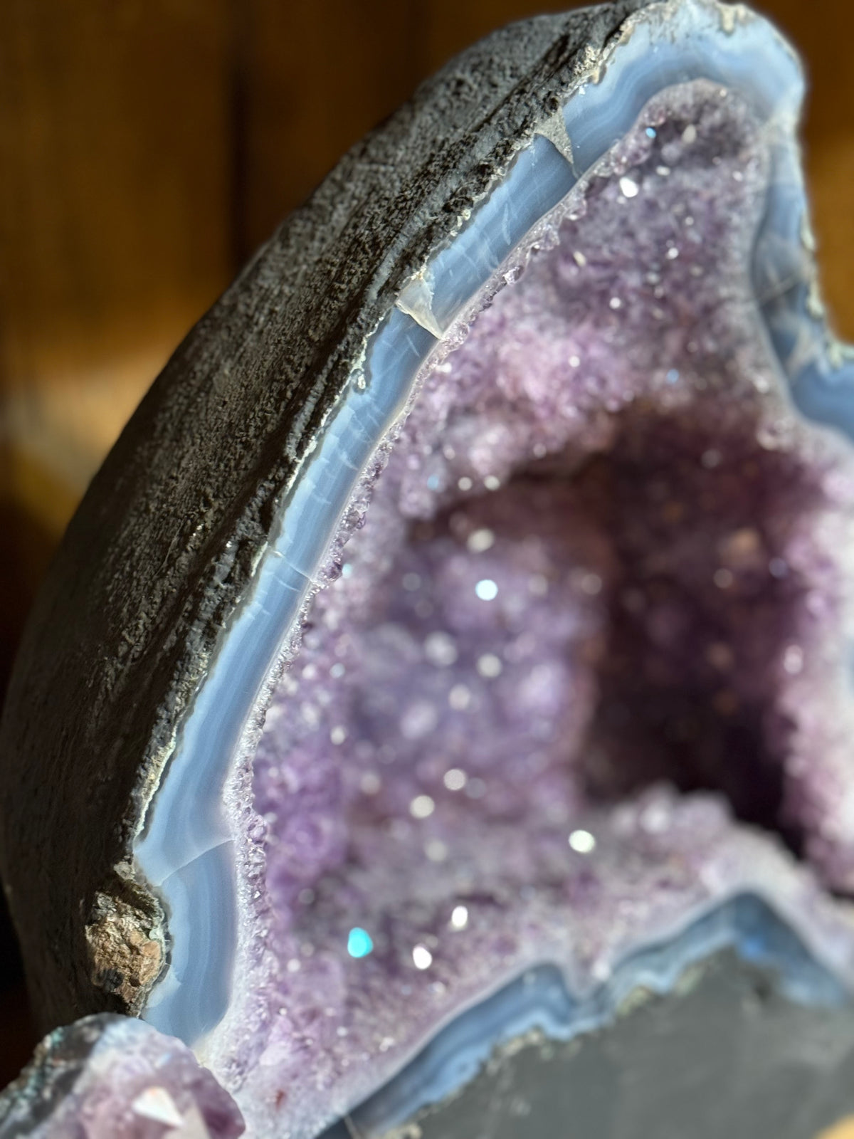 Amethyst geode from Brazil – 30 cm
