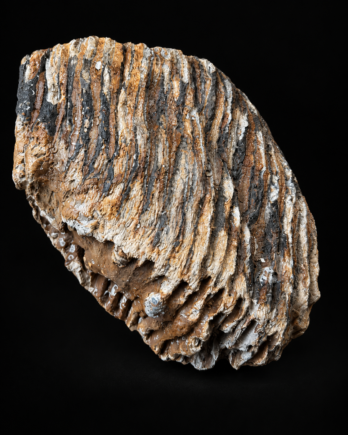 Large mammoth molar from the North Sea – 4.9 kg – 22 cm