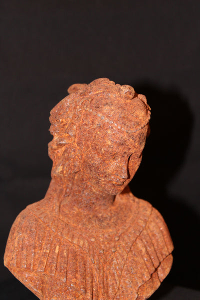 Beeld - Statue: Buste vrouw met sluier / Buste femme avec voile