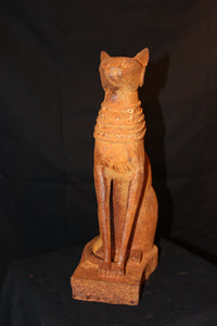 Beeld - Statue: Egyptische kat / Chat Egyptien : Bastet vruchtbaarheidsgodin