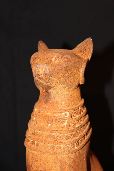 Beeld - Statue: Egyptische kat / Chat Egyptien : Bastet vruchtbaarheidsgodin